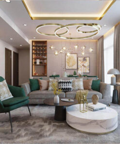 Nội thất căn hộ Anh Tuấn Phú Bình Thiết kế căn hộ Mr tuấn