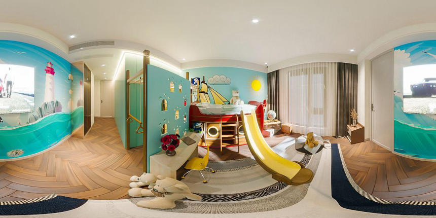 Thiết kế phòng ngủ bé trai