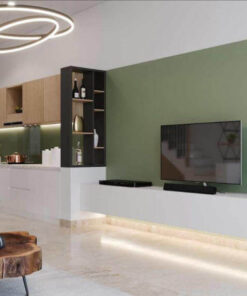 Nội thất nhà cấp 4 gác lửng thiet ke nha cap 4 voi mau xanh 3.jpg