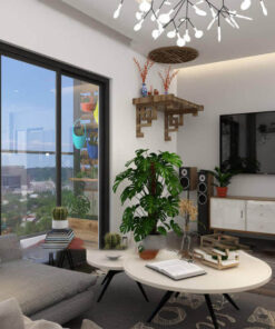 Nội thất phòng khách nhà cấp 4