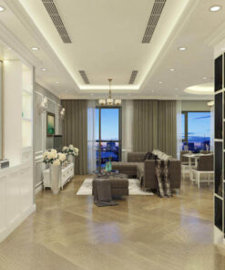 Nội thất phòng khách tân cổ điển