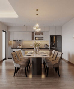 Thiết kế phòng bếp chung cư