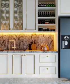 Nội thất phòng bếp phong cách luxury