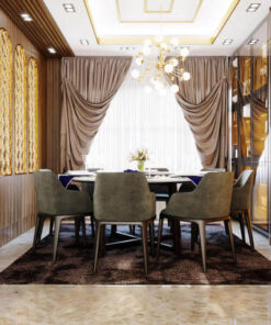 Nội thất phòng bếp phong cách luxury