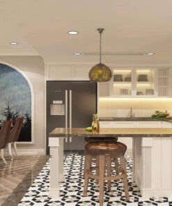 Nội thất phòng bếp tân cổ điển Nội thất phòng bếp tân cổ điển