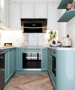 Nội thất phòng bếp bán cổ điển thiet ke noi that mau phong bep an chung cu cao cap time city NT21005 3.jpg