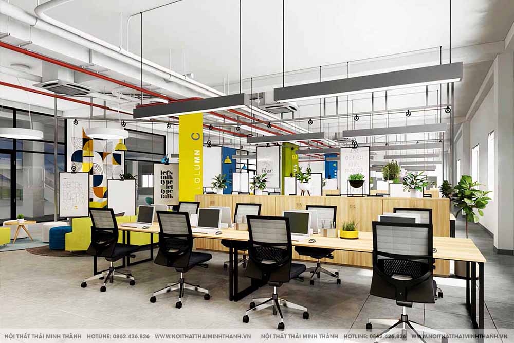 Thiết kế nội thất văn phòng