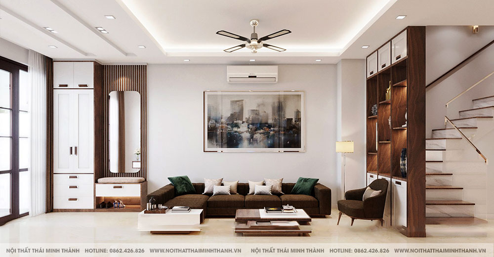 Thiết kế nội thất nhà phố