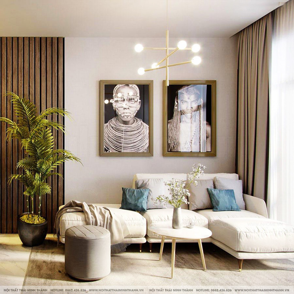 Thiết kế nội thất phòng khách