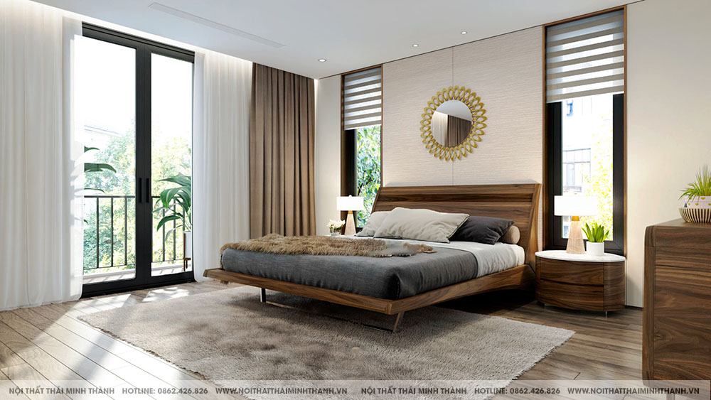 Cá nhân hóa phòng ngủ hiện dại2