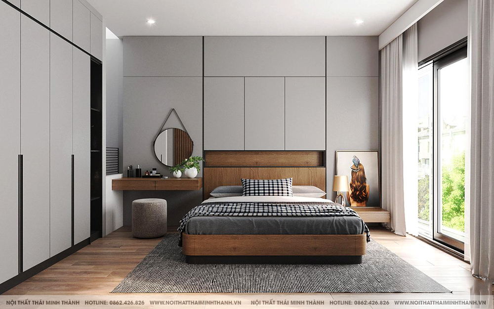 Cách chọn dồ nội thất cho phòng ngủ hiện dại