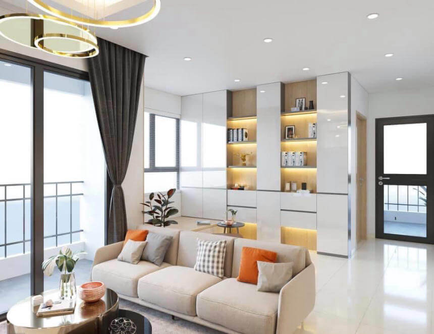 Thiết kế nội thất chung cư D.CAPITALE