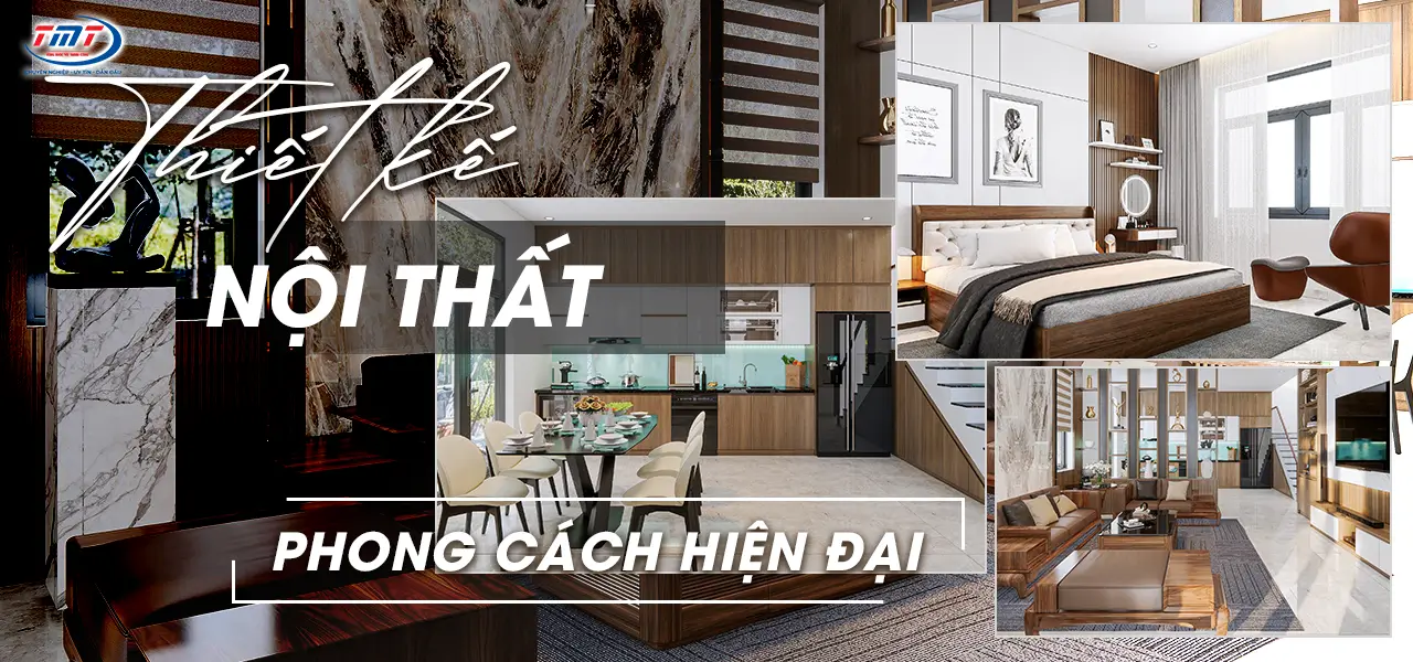 Thiết kế nội thất là gì Thiết kế nội thất phong cách hiện đại được xem là phong cách phổ biến nhất