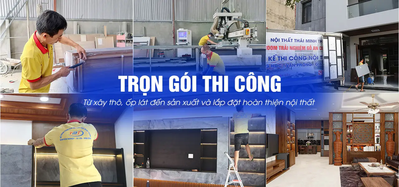 Thi công và thiết kế trọn gói