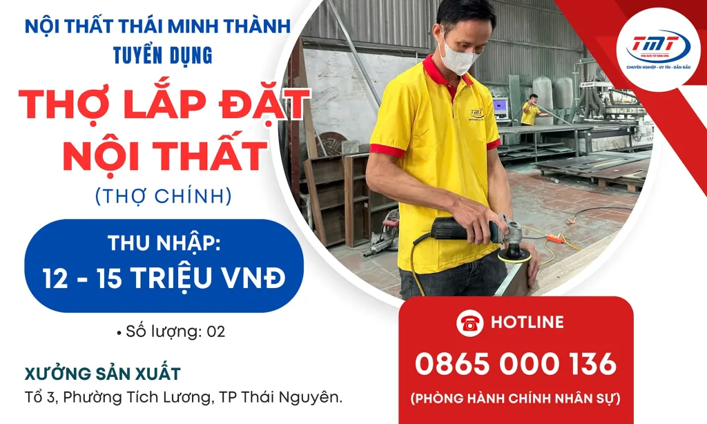 thợ lắp đặt nội thất