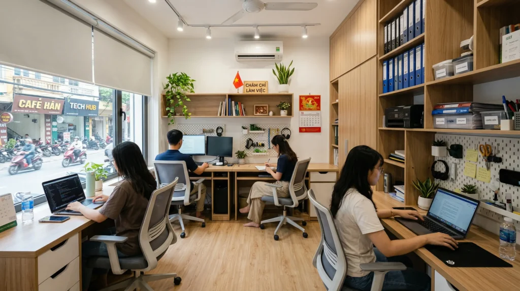 Không gian cực nhỏ nhưng vẫn đủ công năng